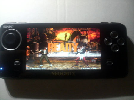 NEOGEOXのゲーム画面